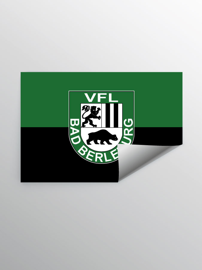 Aufkleber DIN A7 Logo