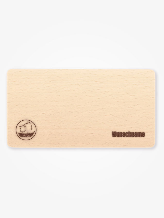 Frühstücksbrett Bernd