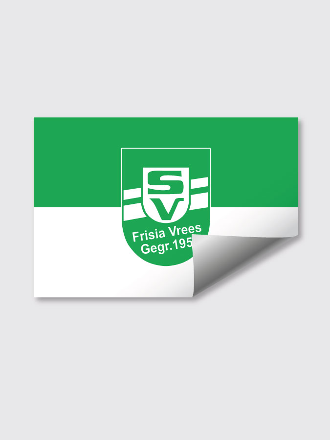 Aufkleber DIN A7 Logo