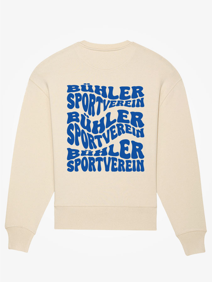 Sweatshirt Oversized Wavy Herren