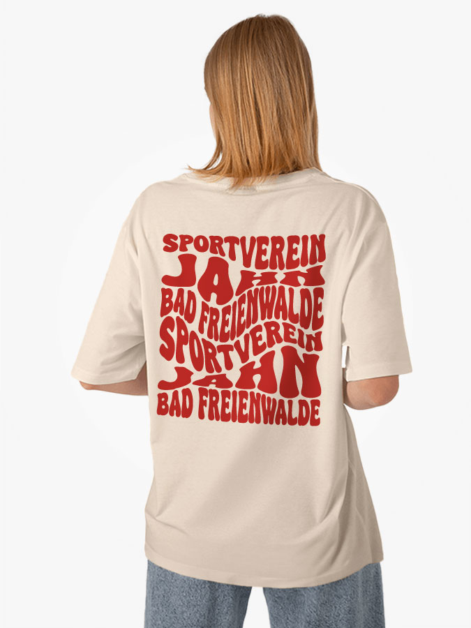 T-Shirt Oversized Wavy Unisex