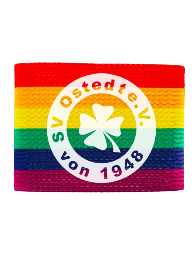 Kapitänsbinde Regenbogen