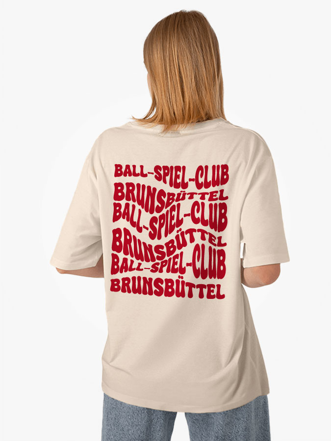 Oversized Shirt Wavy Unisex