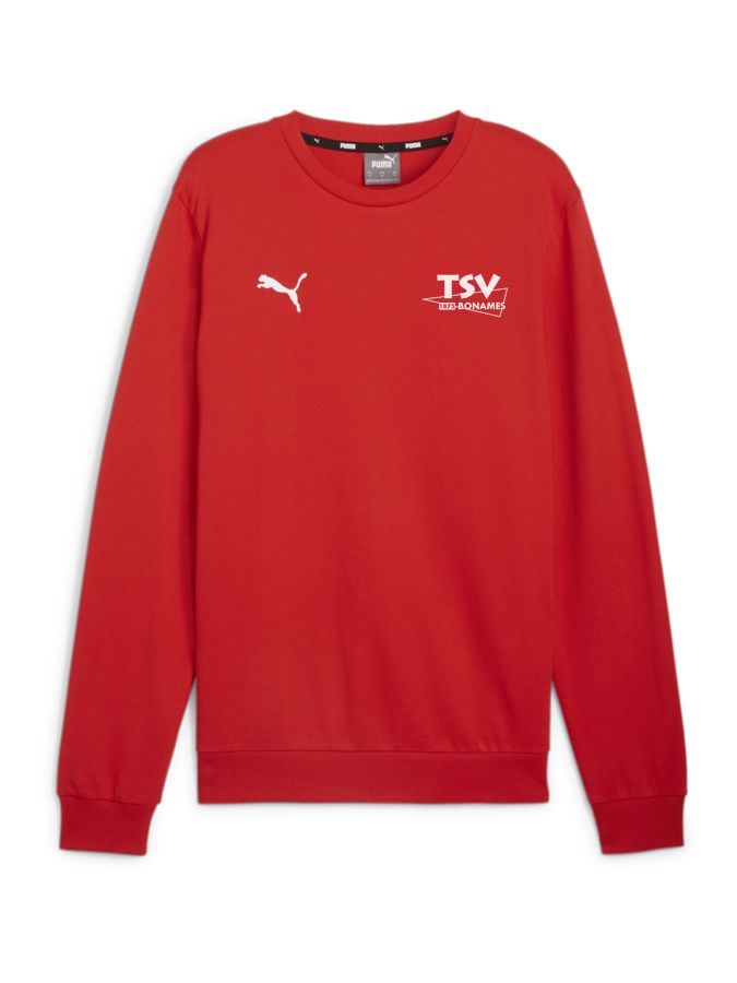 PUMA teamGOAL Casuals Crew Neck Sweatshirt