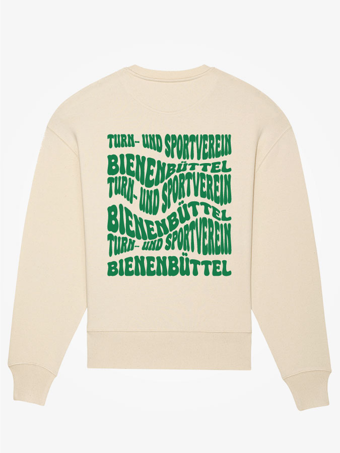 Sweatshirt Oversized Wavy Herren