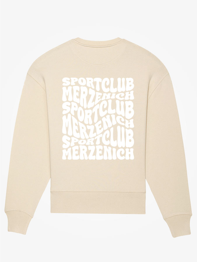 Sweatshirt Oversized Wavy Herren