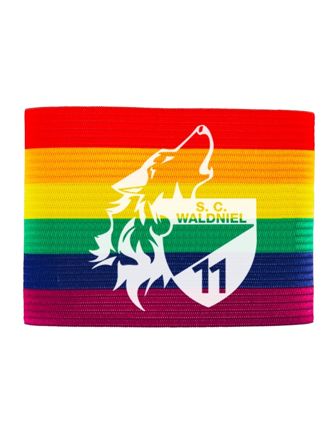 Kapitänsbinde Regenbogen