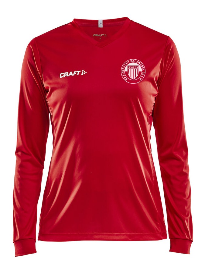 Craft Squad Go Trikot Solid Langarm-Trikot Damen