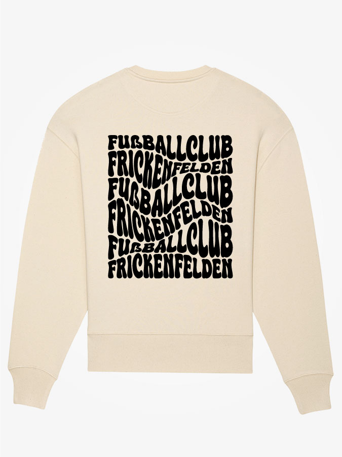 Sweatshirt Oversized Wavy Herren
