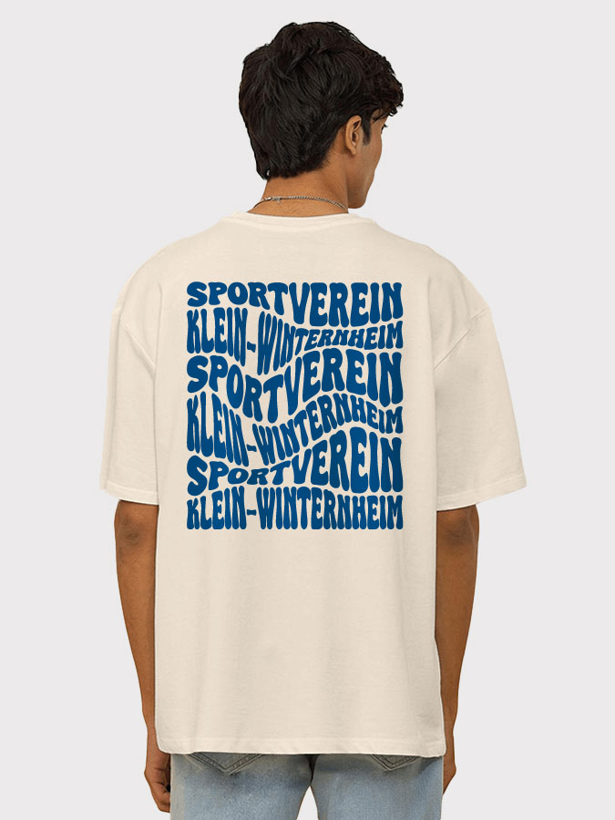 Oversized Shirt Wavy Herren