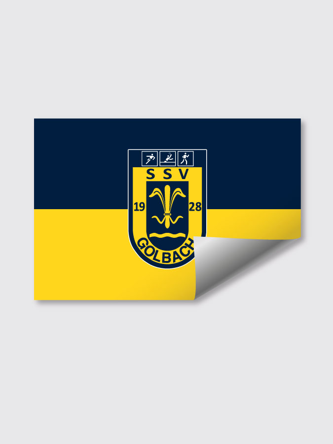 Aufkleber DIN A7 Logo