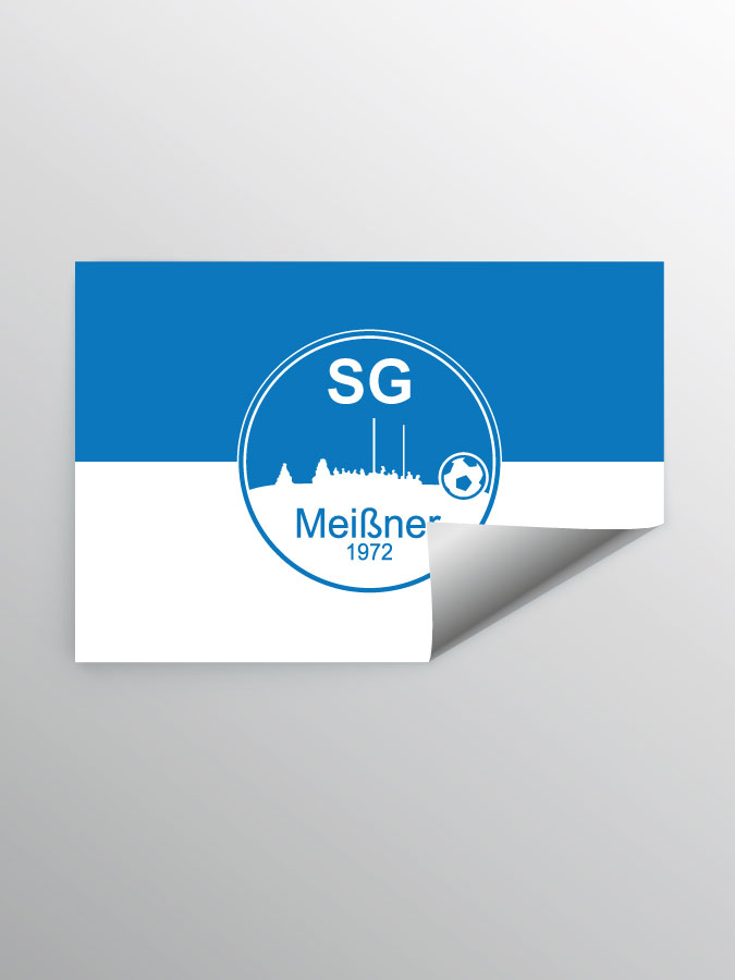 Aufkleber DIN A7 Logo