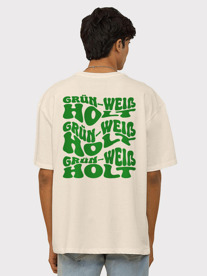 Oversized Shirt Wavy Herren