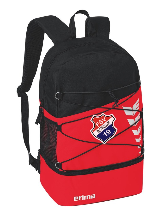 Erima Six Wings Rucksack mit Bodenfach