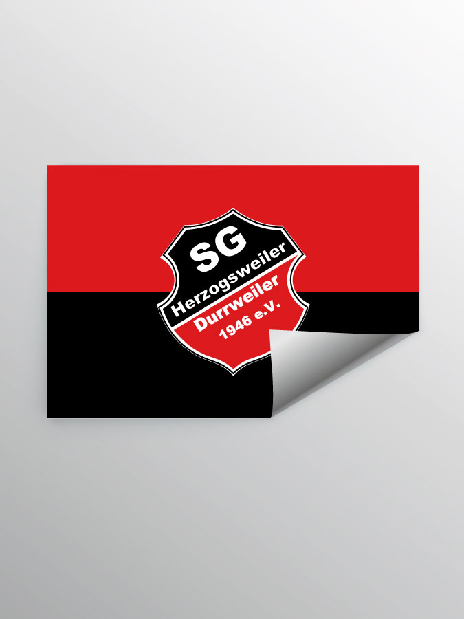 Aufkleber DIN A7 Logo