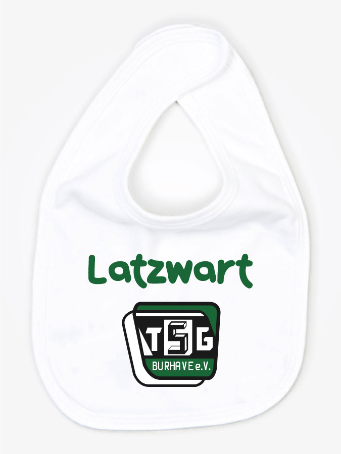 Babylätzchen Latzwart