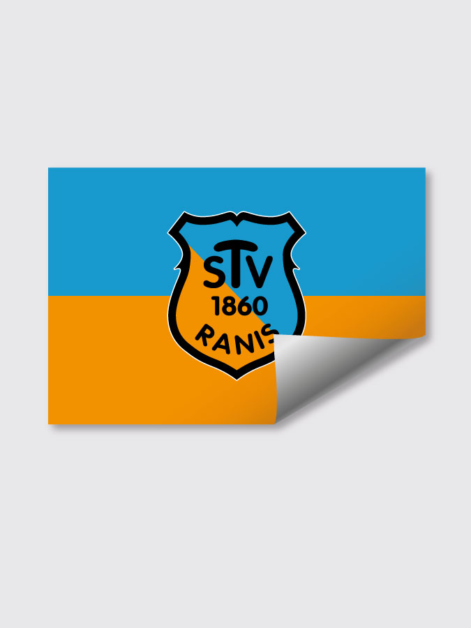 Aufkleber DIN A7 Logo