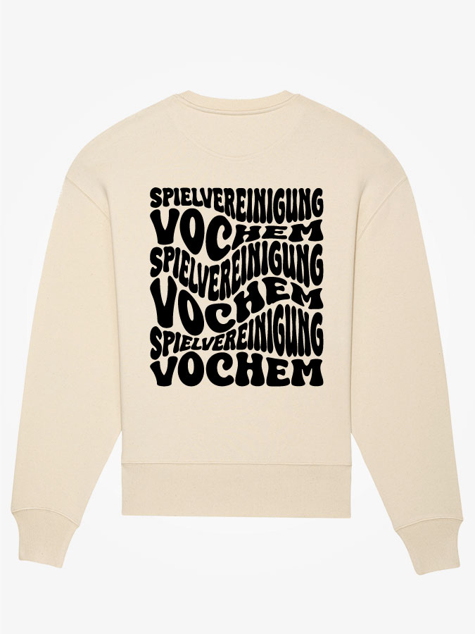 Oversized Sweater Wavy Herren