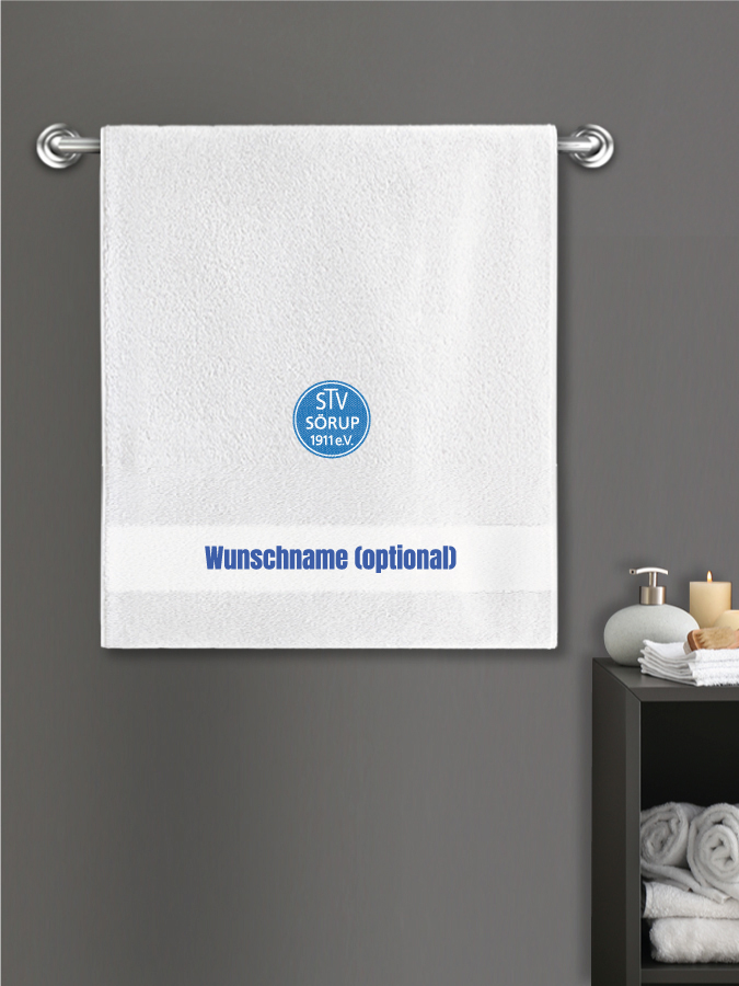 Badehandtuch Team Sticklogo