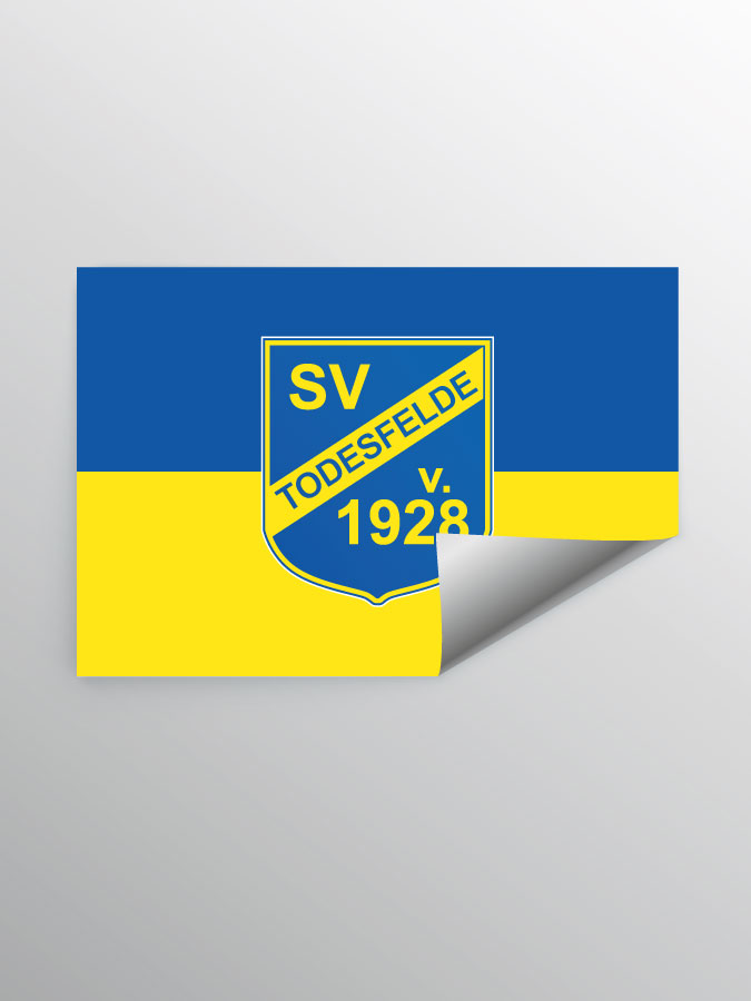 Aufkleber DIN A7 Logo