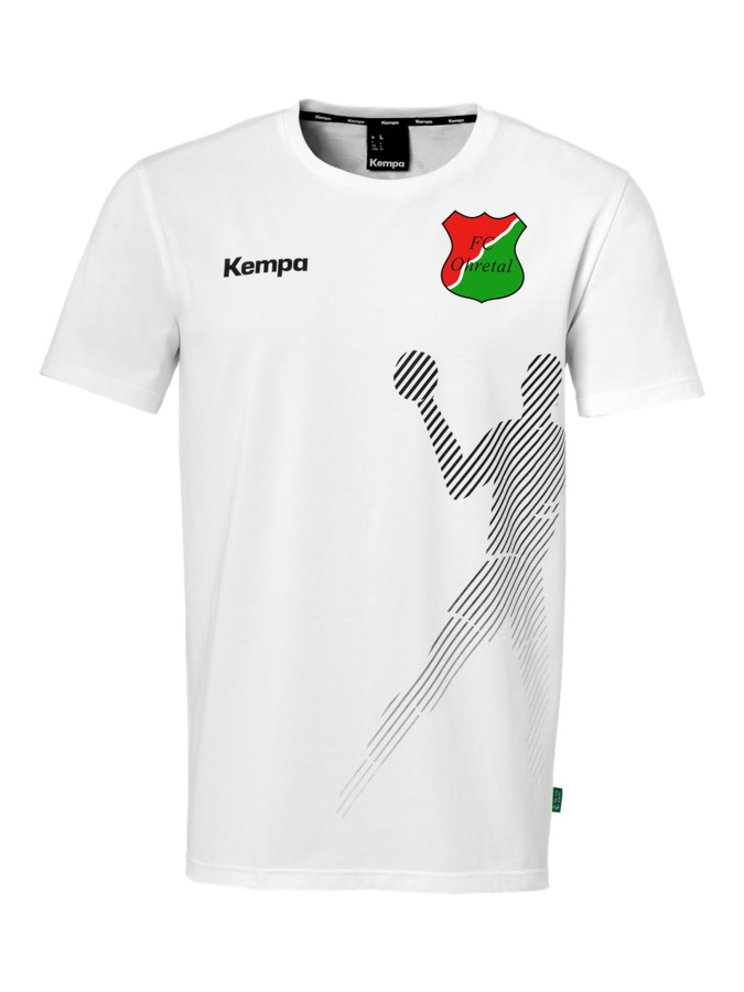 Kempa T-Shirt Black & White
