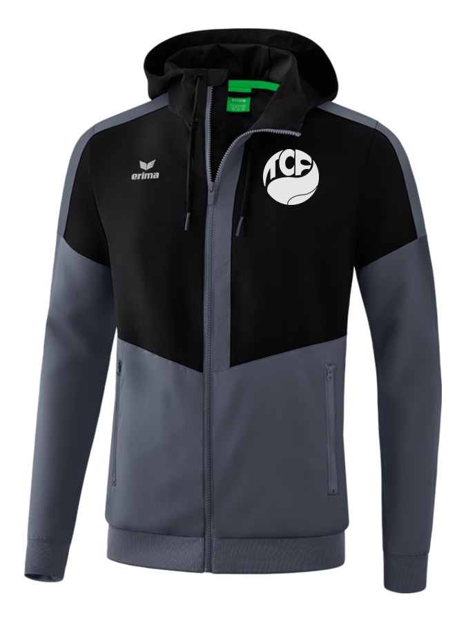 Erima Squad Tracktop Jacke mit Kapuze