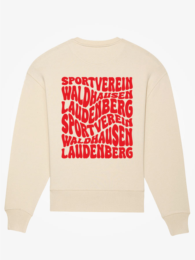 Oversized Sweater Wavy Herren