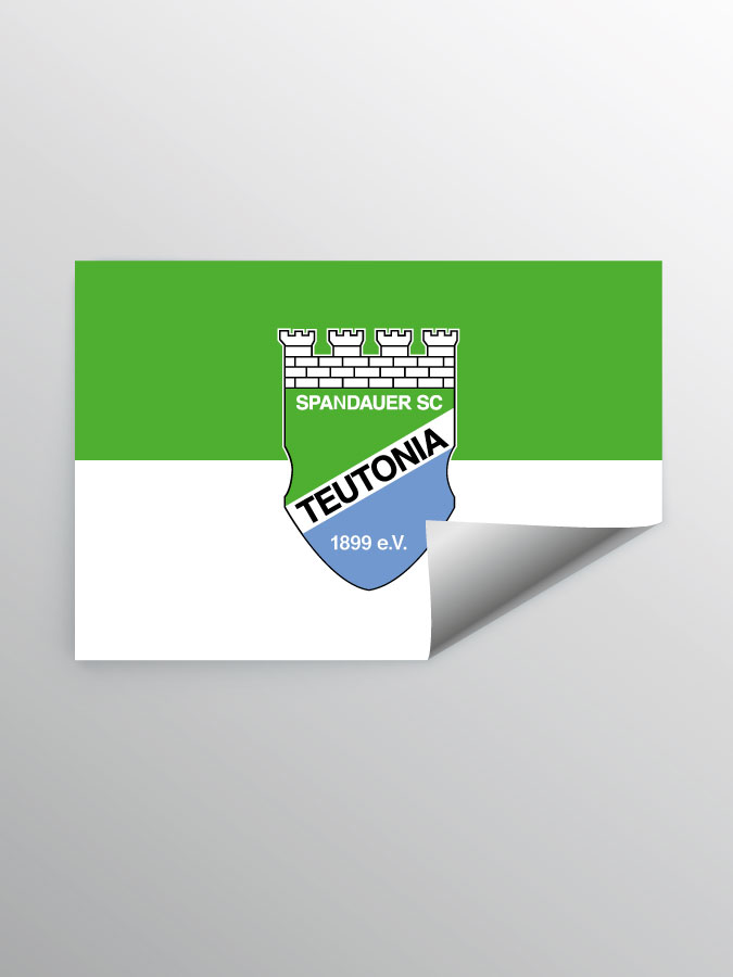 Aufkleber DIN A7 Logo