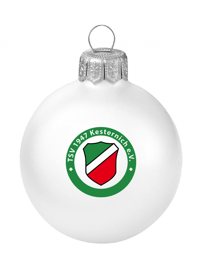 Weihnachtskugel Logo 8cm