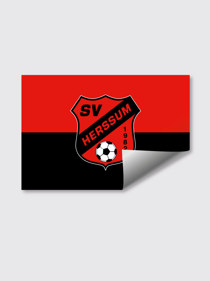 Aufkleber DIN A7 Logo