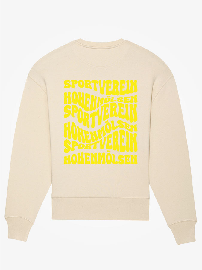 Oversized Sweater Wavy Herren