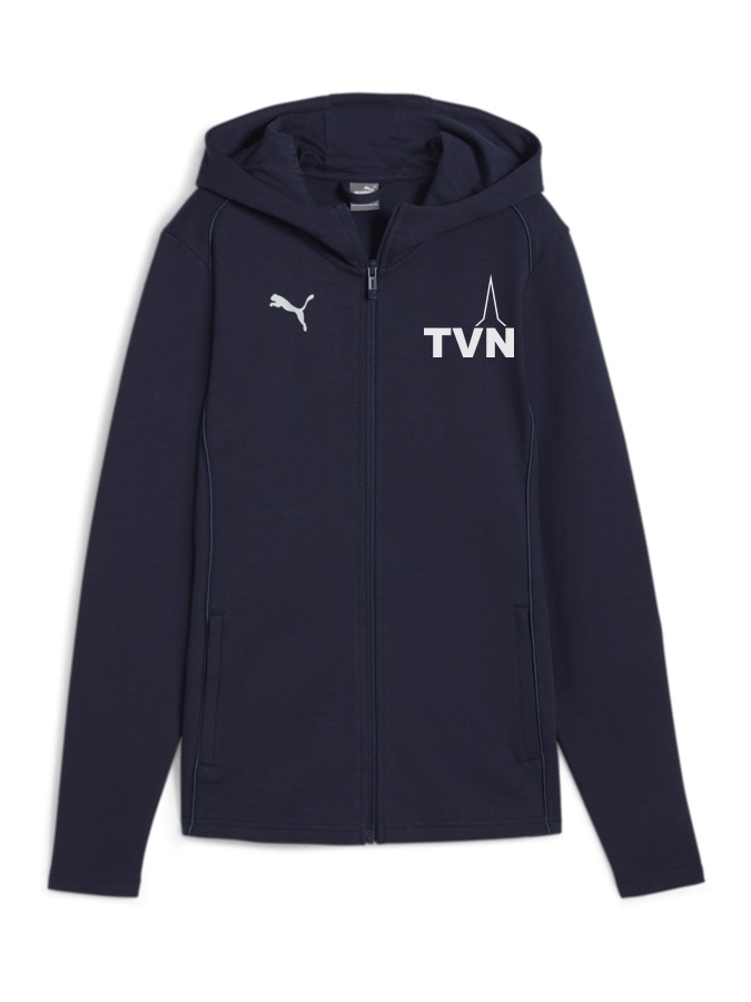 PUMA teamFINAL Casuals Kapuzenjacke Damen