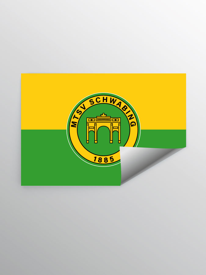 Aufkleber DIN A7 Logo