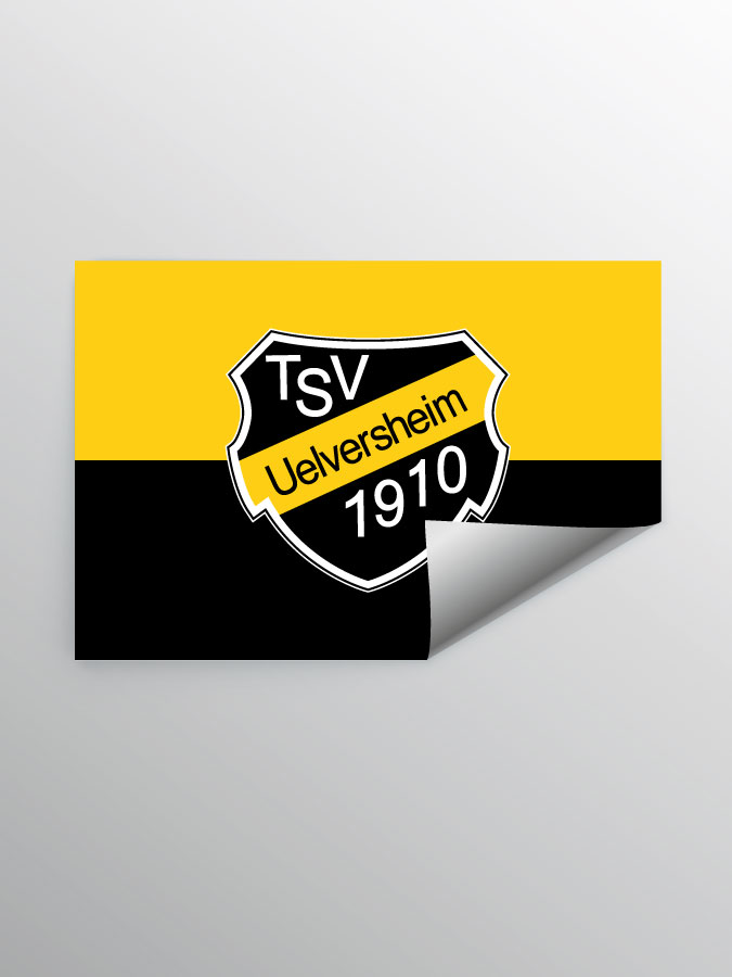 Aufkleber DIN A7 Logo
