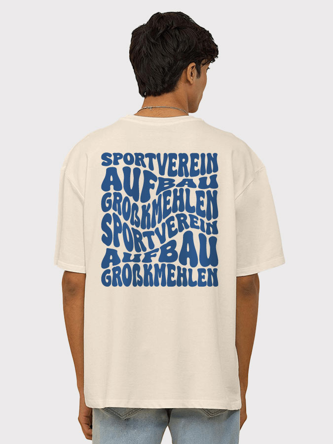 Oversized Shirt Wavy Herren