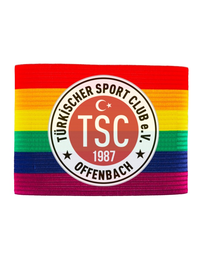 Kapitänsbinde Regenbogen