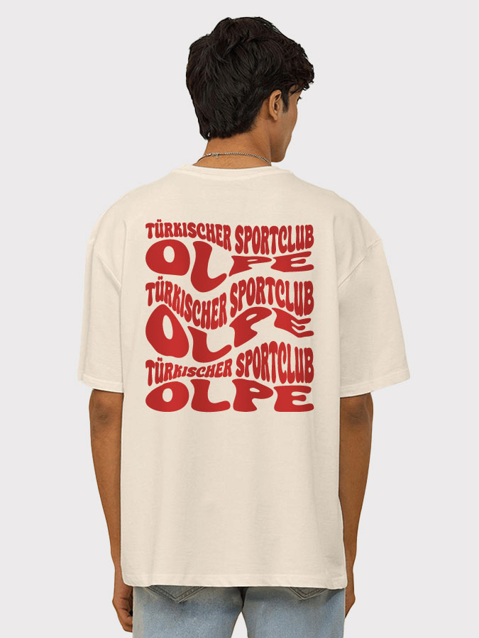 Oversized Shirt Wavy Herren