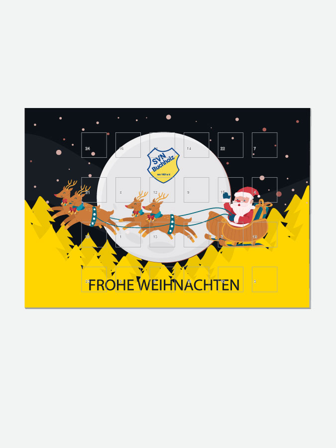 Adventskalender Schokolade
