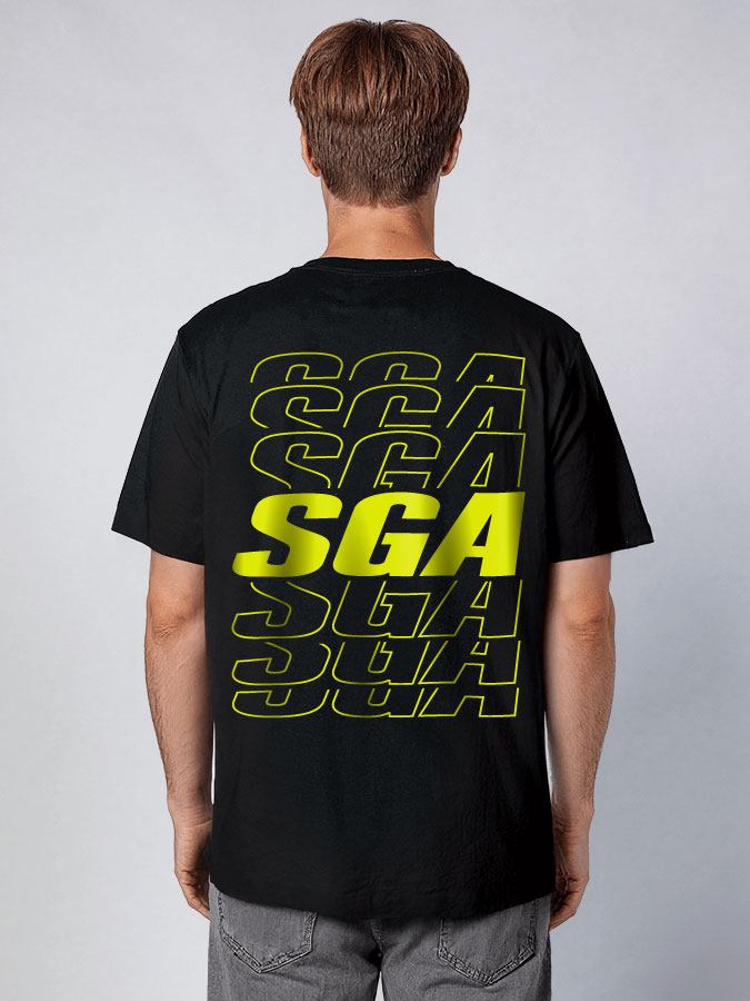 Oversized Shirt Neon Herren