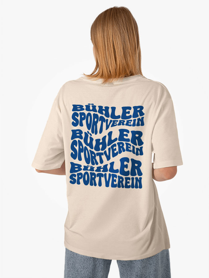 T-Shirt Oversized Wavy Unisex