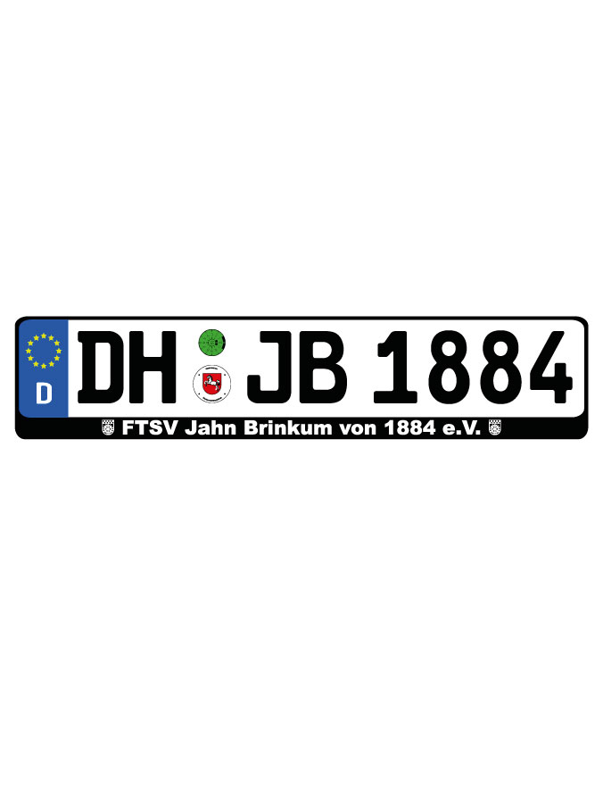 Kennzeichenhalter Kalden (2er Set)