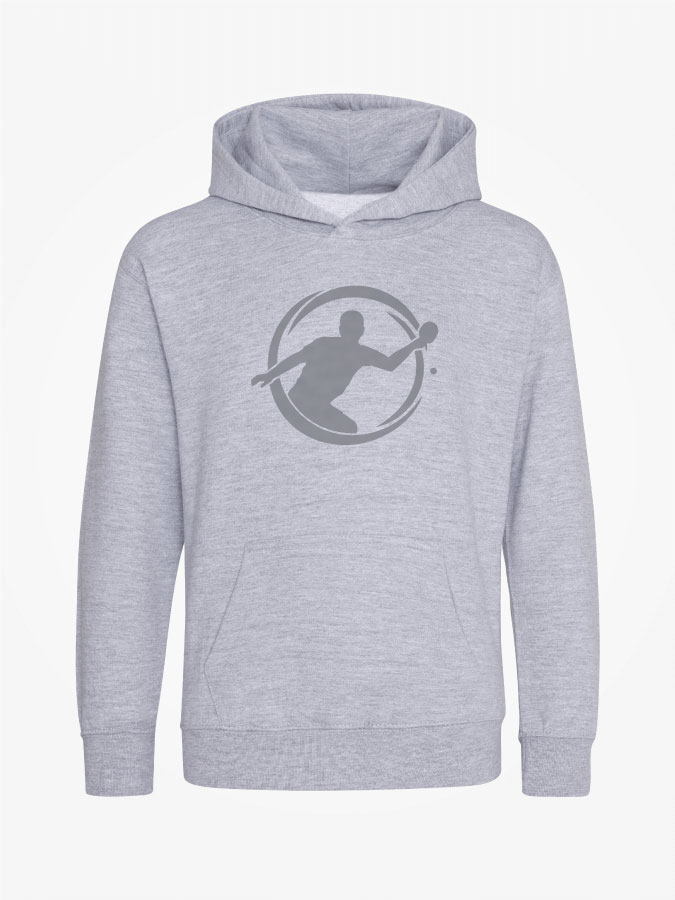 Hoodie All Grey Kids Unisex