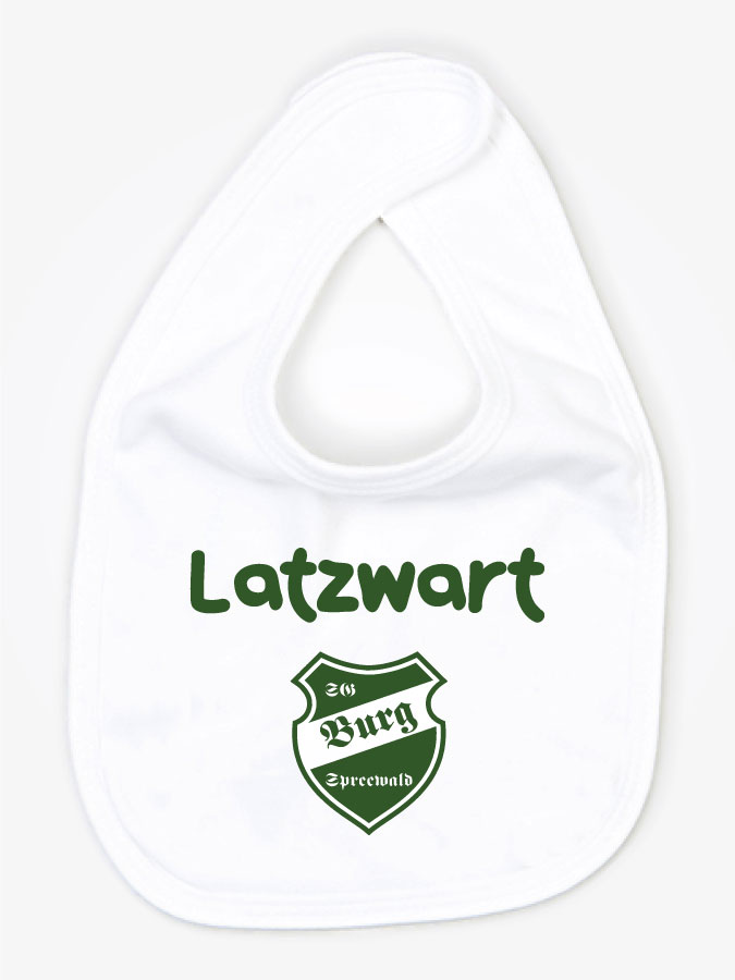 Babylätzchen Latzwart