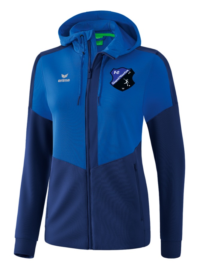 Erima Squad Trainingsjacke mit Kapuze Damen