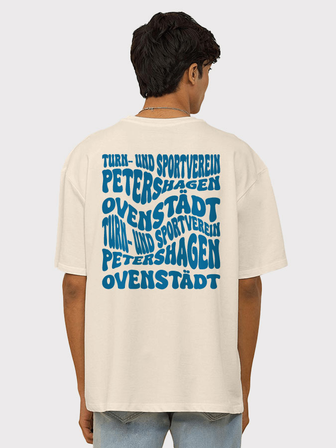 Oversized Shirt Wavy Herren