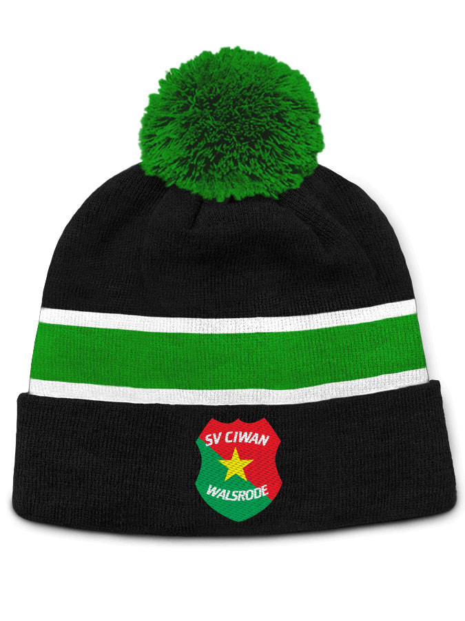 Bommelmütze Sticklogo