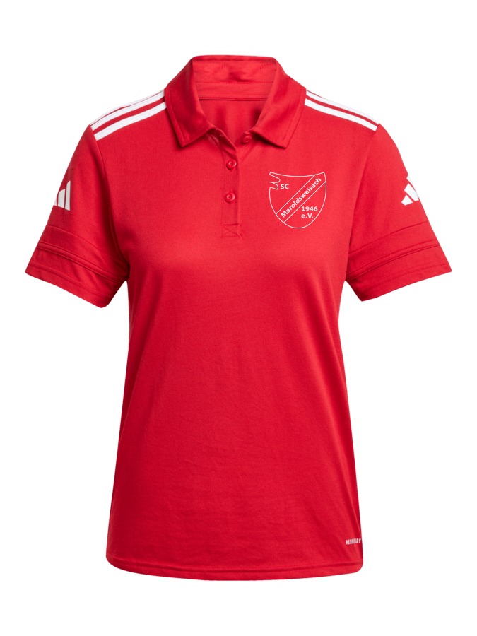 adidas Squadra 25 Cotton Polo T-Shirt Damen