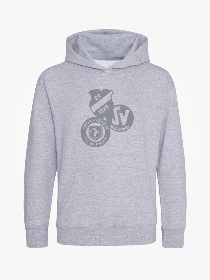 Hoodie All Grey Kids Unisex