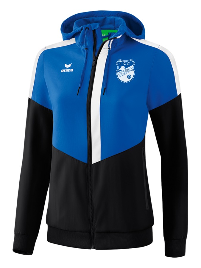Erima Squad Tracktop Jacke mit Kapuze Damen