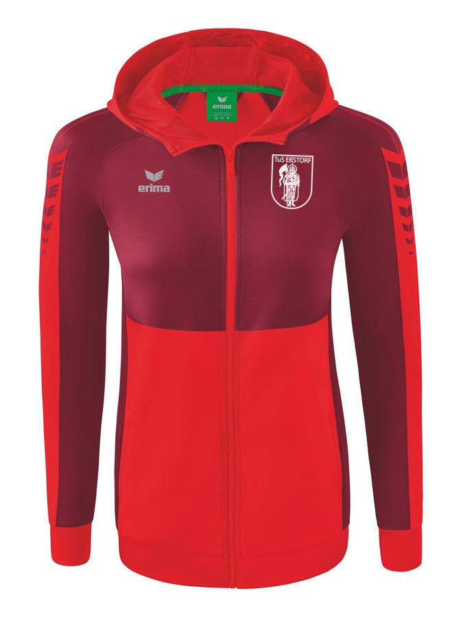 Erima Six Wings Trainingsjacke mit Kapuze Damen